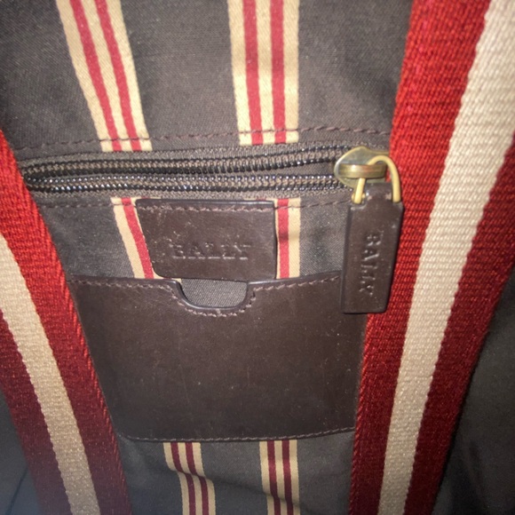 Bally - tote and crossbody messenger bag - Picture 11 of 12